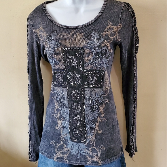 Vocal Cross Long Sleeve Thermal - Picture 3 of 11